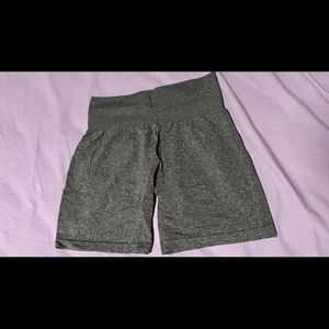 NVGTN black speckled pro shorts